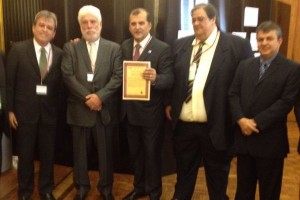 Comitiva maranhense recebe a certificação da OIE, na França.