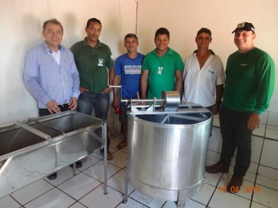 Equipe técnica do Senar presta assistência aos produtores rurais