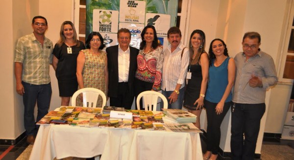 Vice-presidente da Faema, Raimundo Coelho, superintendente do Senar e o consultor da Faema, César Viana, entre alguns representantes da classe empresarial maranhense.