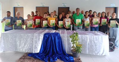 Turma de Viana, do curso técnico em Agropecuária.