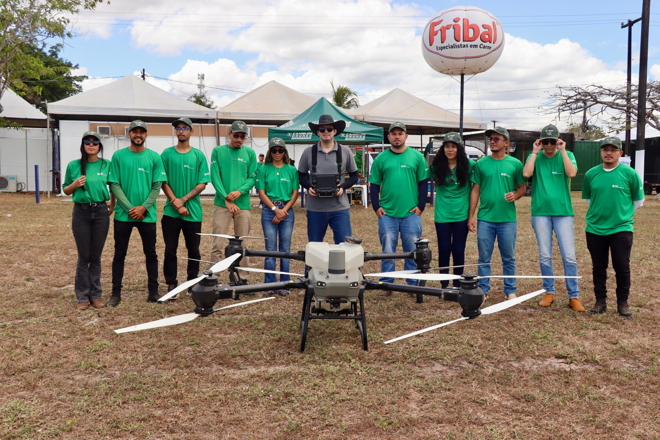 A tecnologia de drones é destaque na programação de cursos, com oito turmas de pilotagem, duas de monitoramento e uma de uso em aplicações agricolas