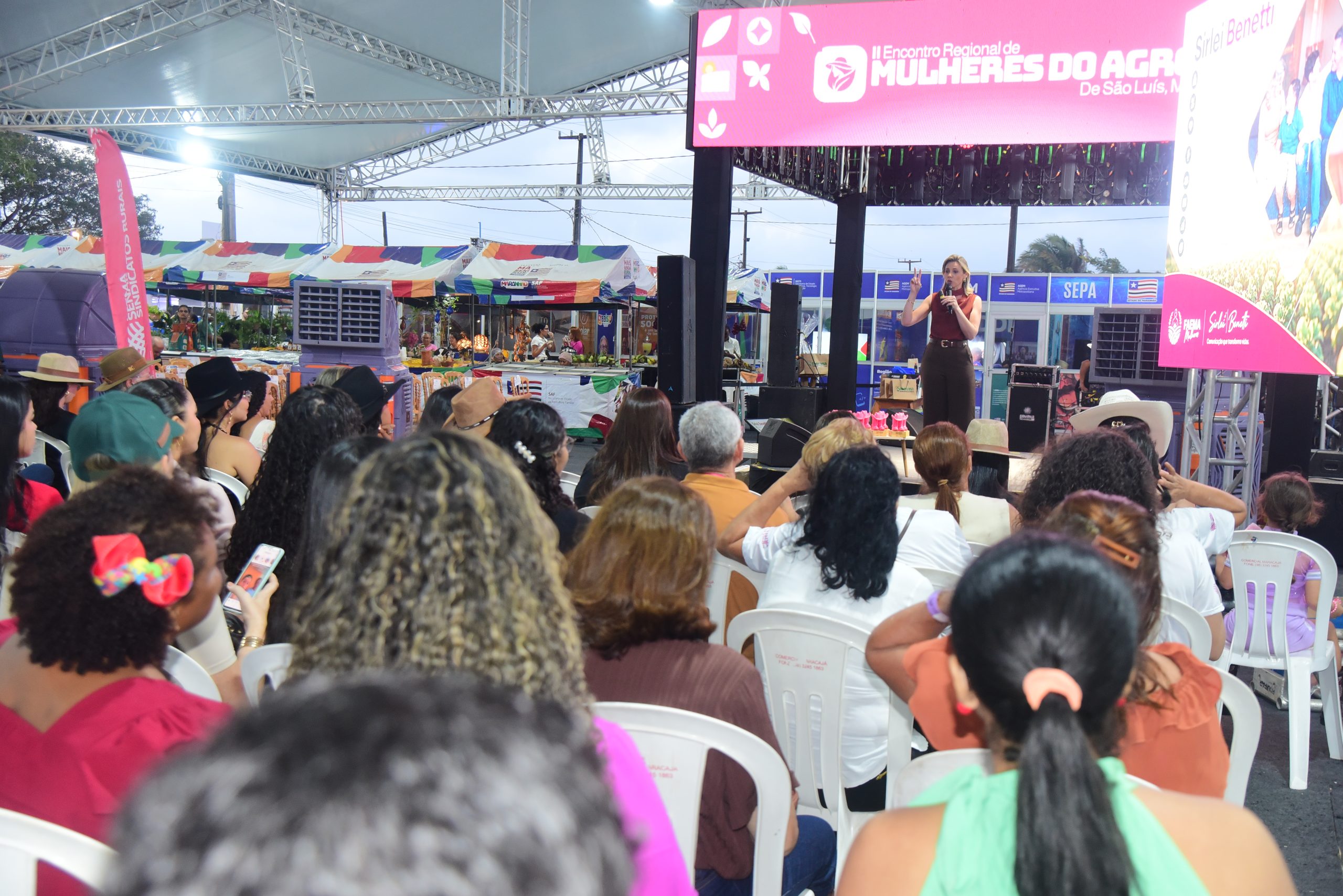 Sirlei Benetti falou sobre poder de decisão, autorresponsabilidade e protagonismo feminino.