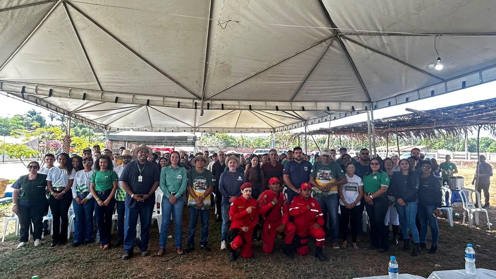 Cerca de quatrocentas pessoas participaram do evento em Mirador.